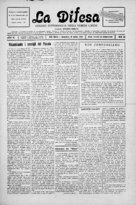 La Difesa [jornal], a. 3, n. 68. São Paulo-SP, 18 abr. 1926.