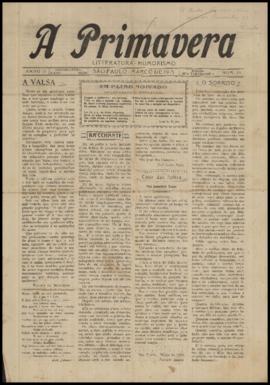 A Primavera [jornal], a. 2, n. 15. São Paulo-SP, mar. 1915.