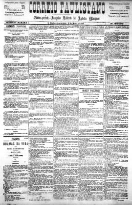 Correio paulistano [jornal], [s/n]. São Paulo-SP, 11 mar. 1885.