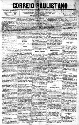 Correio paulistano [jornal], [s/n]. São Paulo-SP, 12 jun. 1882.