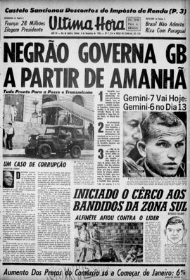 Última Hora [jornal]. Rio de Janeiro-RJ, 04 dez. 1965 [ed. matutina].