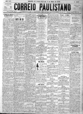 Correio paulistano [jornal], [s/n]. São Paulo-SP, 03 mai. 1890.