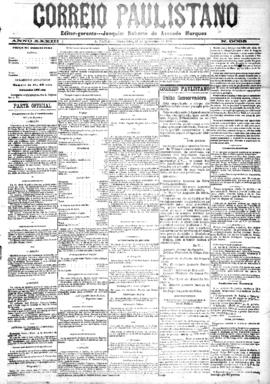 Correio paulistano [jornal], [s/n]. São Paulo-SP, 21 dez. 1886.