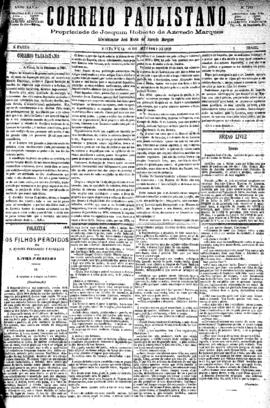 Correio paulistano [jornal], [s/n]. São Paulo-SP, 24 dez. 1880.