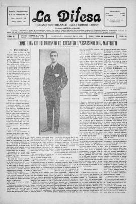La Difesa [jornal], a. 3, n. 66. São Paulo-SP, 03 abr. 1926.