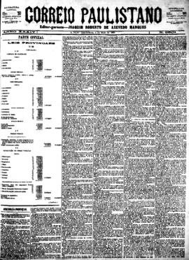 Correio paulistano [jornal], [s/n]. São Paulo-SP, 02 mai. 1888.