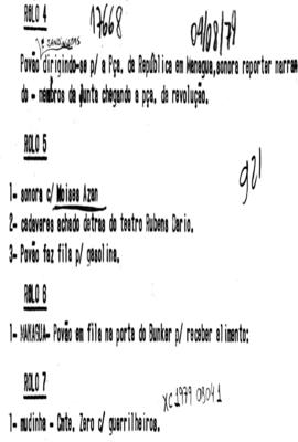 TV Tupi [emissora]. Dossiê subsidiário [programa não identificado], 04 ago. 1979.