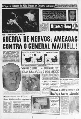 Última Hora [jornal]. Rio de Janeiro-RJ, 31 out. 1955 [ed. vespertina].
