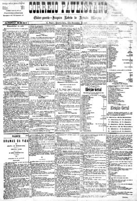 Correio paulistano [jornal], [s/n]. São Paulo-SP, 31 dez. 1884.