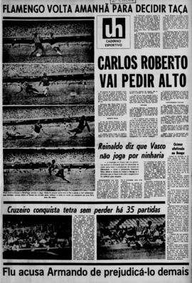 Última Hora [jornal]. Rio de Janeiro-RJ, 02 set. 1968 [ed. extra, 1].
