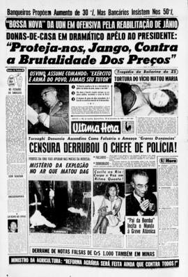 Última Hora [jornal]. Rio de Janeiro-RJ, 20 set. 1961 [ed. matutina].