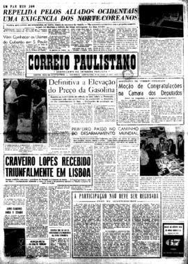 Correio paulistano [jornal], [s/n]. São Paulo-SP, 27 jun. 1957.
