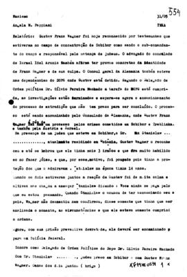 TV Tupi [emissora]. Dossiê subsidiário [programa não identificado], 31 mai. 1978.