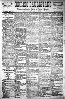 Correio paulistano [jornal], [s/n]. São Paulo-SP, 18 jun. 1885.