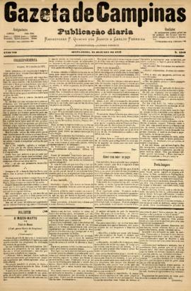 Gazeta de Campinas [jornal], a. 8, n. 1059. Campinas-SP, 15 jun. 1877.