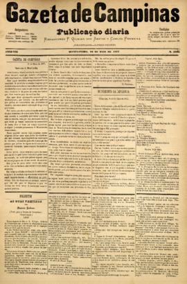Gazeta de Campinas [jornal], a. 8, n. 1030. Campinas-SP, 10 mai. 1877.