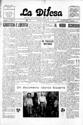 La Difesa [jornal], a. 6, n. 303. São Paulo-SP, 30 mar. 1930.
