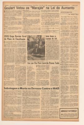 Última Hora [jornal]. Rio de Janeiro-RJ, 18 jul. 1963 [ed. regular].