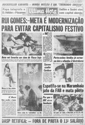 Última Hora [jornal]. Rio de Janeiro-RJ, 04 jun. 1969 [ed. matutina].