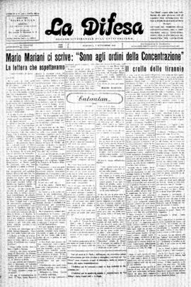 La Difesa [jornal], a. 6, n. 324. São Paulo-SP, 07 set. 1930.