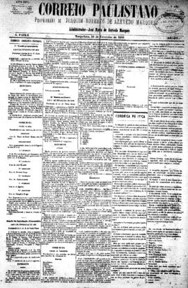 Correio paulistano [jornal], [s/n]. São Paulo-SP, 10 fev. 1880.