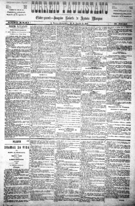 Correio paulistano [jornal], [s/n]. São Paulo-SP, 23 jan. 1885.