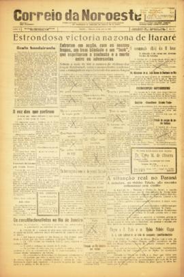 Correio da noroeste [jornal], a. 2, n. 351. Bauru-SP, 30 jul. 1932.