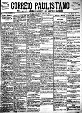 Correio paulistano [jornal], [s/n]. São Paulo-SP, 27 mar. 1888.