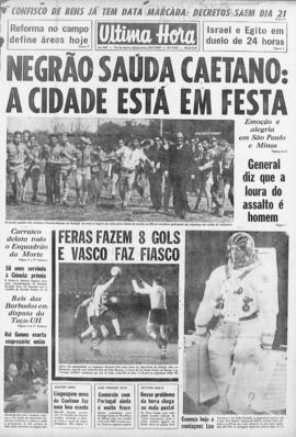 Última Hora [jornal]. Rio de Janeiro-RJ, 10 jul. 1969 [ed. matutina].