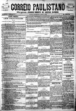 Correio paulistano [jornal], [s/n]. São Paulo-SP, 31 jul. 1888.