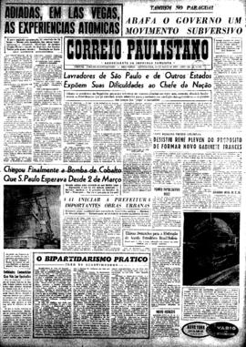 Correio paulistano [jornal], [s/n]. São Paulo-SP, 30 mai. 1957.
