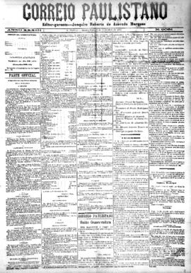 Correio paulistano [jornal], [s/n]. São Paulo-SP, 02 dez. 1886.