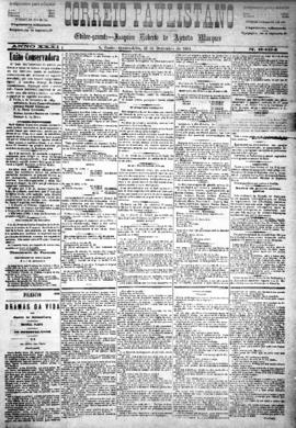 Correio paulistano [jornal], [s/n]. São Paulo-SP, 10 dez. 1884.