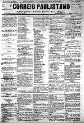 Correio paulistano [jornal], [s/n]. São Paulo-SP, 16 nov. 1883.