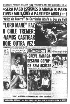 Última Hora [jornal]. Rio de Janeiro-RJ, 13 jun. 1962 [ed. matutina].
