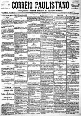 Correio paulistano [jornal], [s/n]. São Paulo-SP, 19 set. 1888.