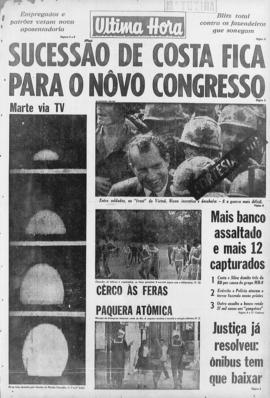 Última Hora [jornal]. Rio de Janeiro-RJ, 31 jul. 1969 [ed. matutina].