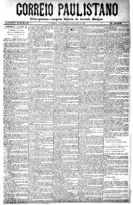 Correio paulistano [jornal], [s/n]. São Paulo-SP, 13 fev. 1887.