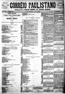 Correio paulistano [jornal], [s/n]. São Paulo-SP, 06 jul. 1888.