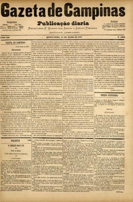 Gazeta de Campinas [jornal], a. 8, n. 1064. Campinas-SP, 21 jun. 1877.