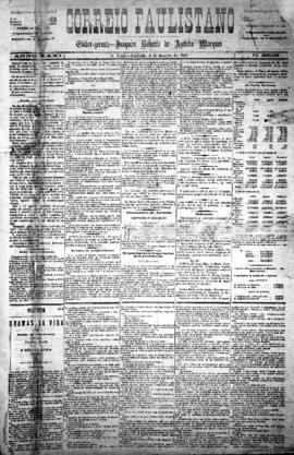 Correio paulistano [jornal], [s/n]. São Paulo-SP, 03 jan. 1885.