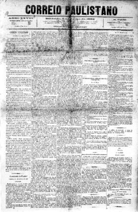 Correio paulistano [jornal], [s/n]. São Paulo-SP, 03 jun. 1882.