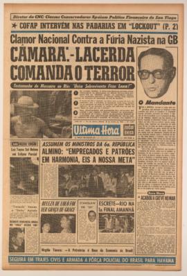 Última Hora [jornal]. Rio de Janeiro-RJ, 26 jan. 1963 [ed. regular].