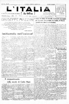La Difesa [jornal], a. 9, n. 466. São Paulo-SP, 11 mar. 1933.