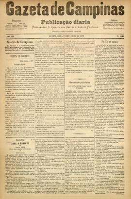 Gazeta de Campinas [jornal], a. 8, n. 1110. Campinas-SP, 22 ago. 1877.