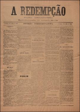 A Redempção [jornal], [s/n]. São Paulo-SP, 13 mai. 1895.