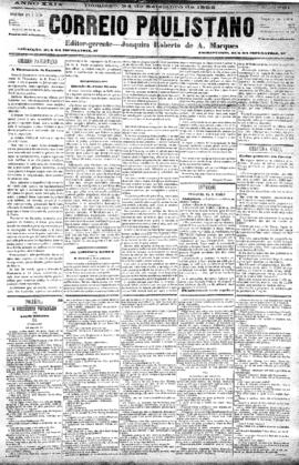 Correio paulistano [jornal], [s/n]. São Paulo-SP, 24 set. 1882.