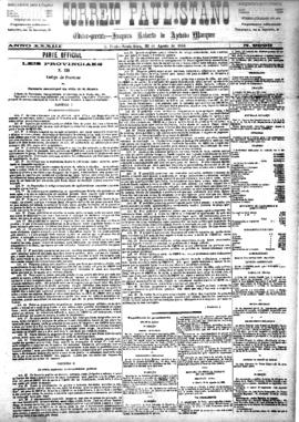 Correio paulistano [jornal], [s/n]. São Paulo-SP, 20 ago. 1886.