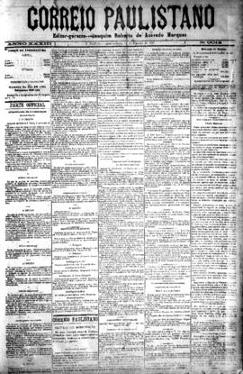 Correio paulistano [jornal], [s/n]. São Paulo-SP, 12 jan. 1887.