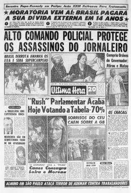 Última Hora [jornal]. Rio de Janeiro-RJ, 24 mai. 1963 [ed. vespertina].